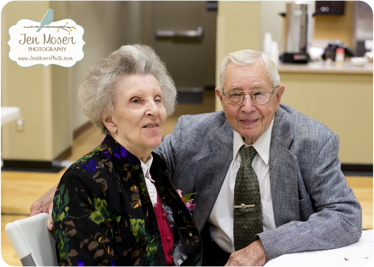 Jen Moser Photography-Indiana Photographer- Family photography-anniversary party photography-Berne Indiana-family photo berne indiana-Jim and Glenna Moser-first mennonite church Berne